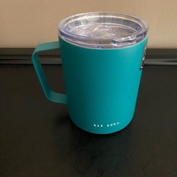 HIKE MORE WORRY LESS Rae Dunn Stainless Steel Mug BP Free NWT - Picture 2 of 5